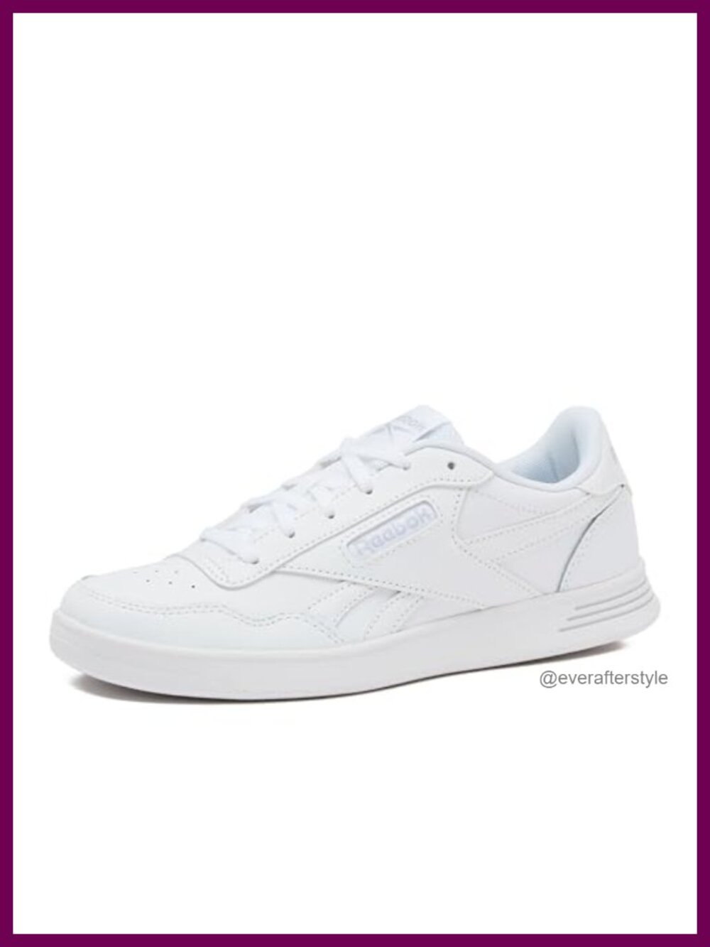 Reebok Court Advance Womens Sneakers Casual Fashion White Sneakers for Women